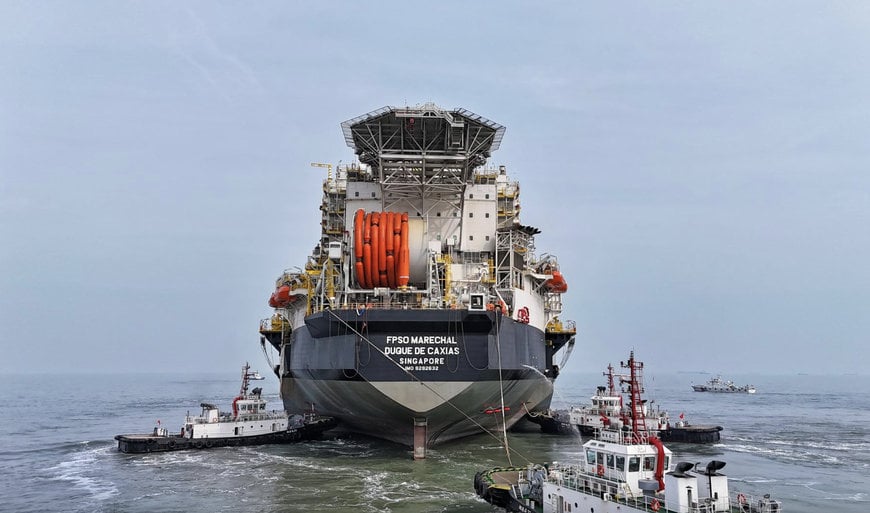 PETROBRAS: MARECHAL DUQUE DE CAXIAS PLATFORM SHIP LEAVES CHINA FOR BRAZIL